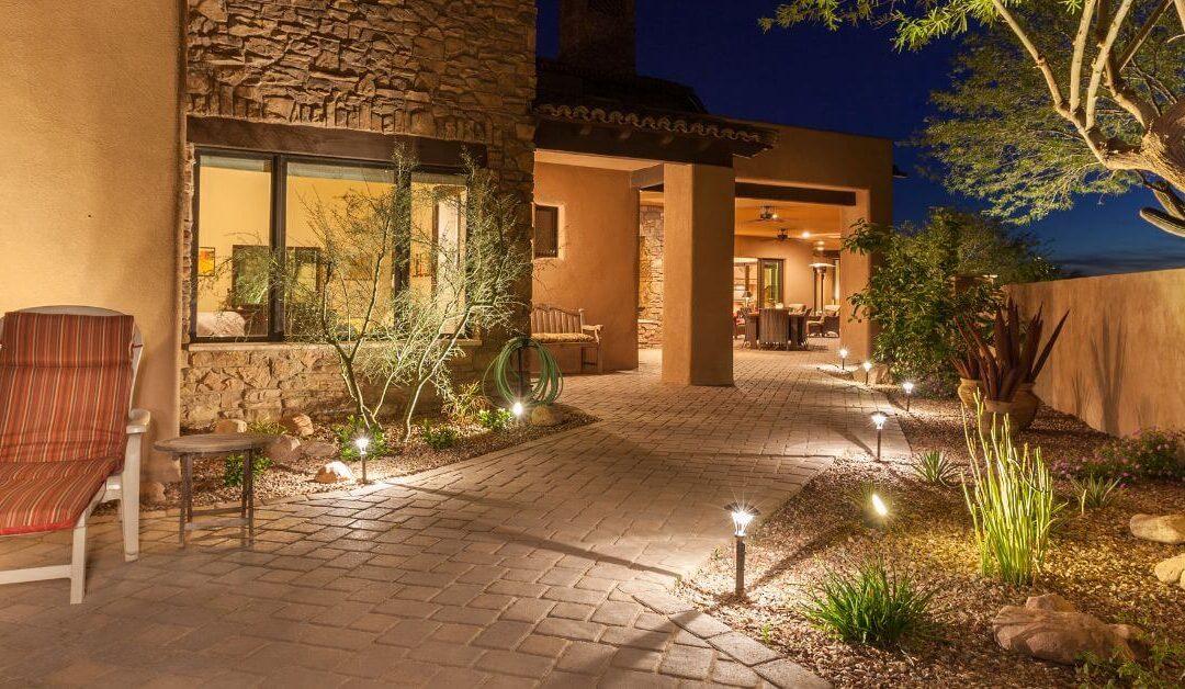 Outdoor Landscape Lighting in Lafayette LA | Young Land Designs | Landscaping and Lawn Care